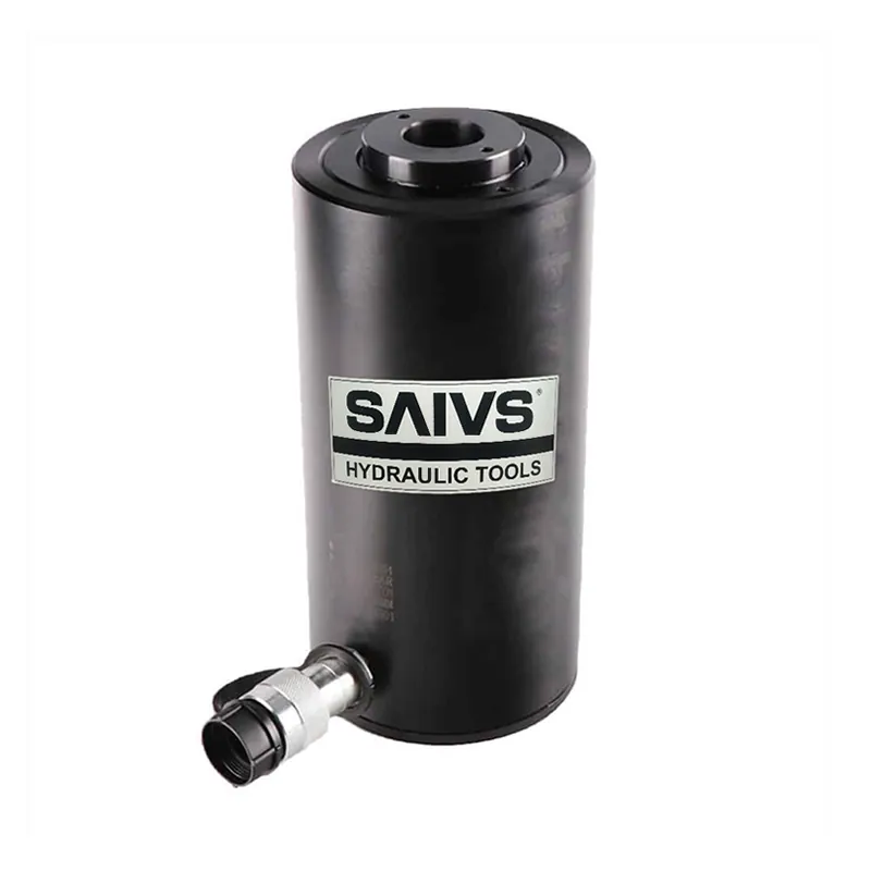 RACH1002,100 Ton,50 mm,Single Acting Hollow Plunger Aluminum Hydraulic Cylinders
