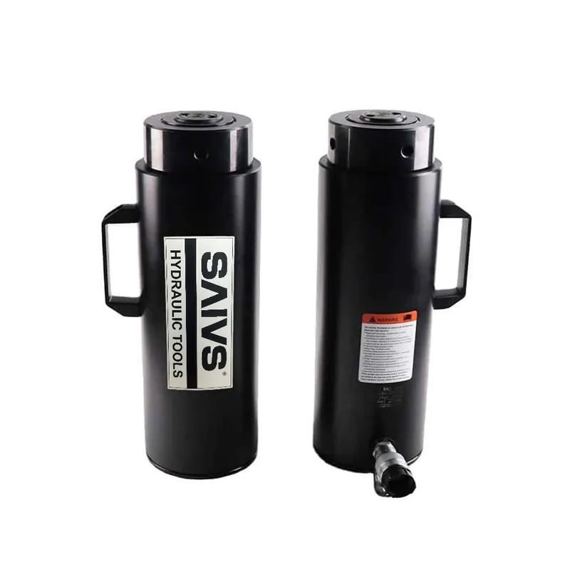 RACL1504,150 Ton,100 mm,Single Acting Aluminum Lock Nut Hydraulic Cylinders